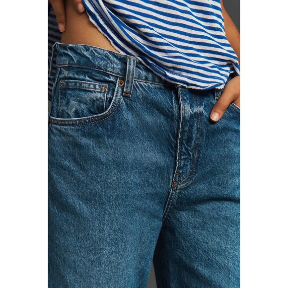 REFORMATION Val 90s Mid Rise Straight Jeans in Wash Pelican Size US 27 - Picture 13 of 13